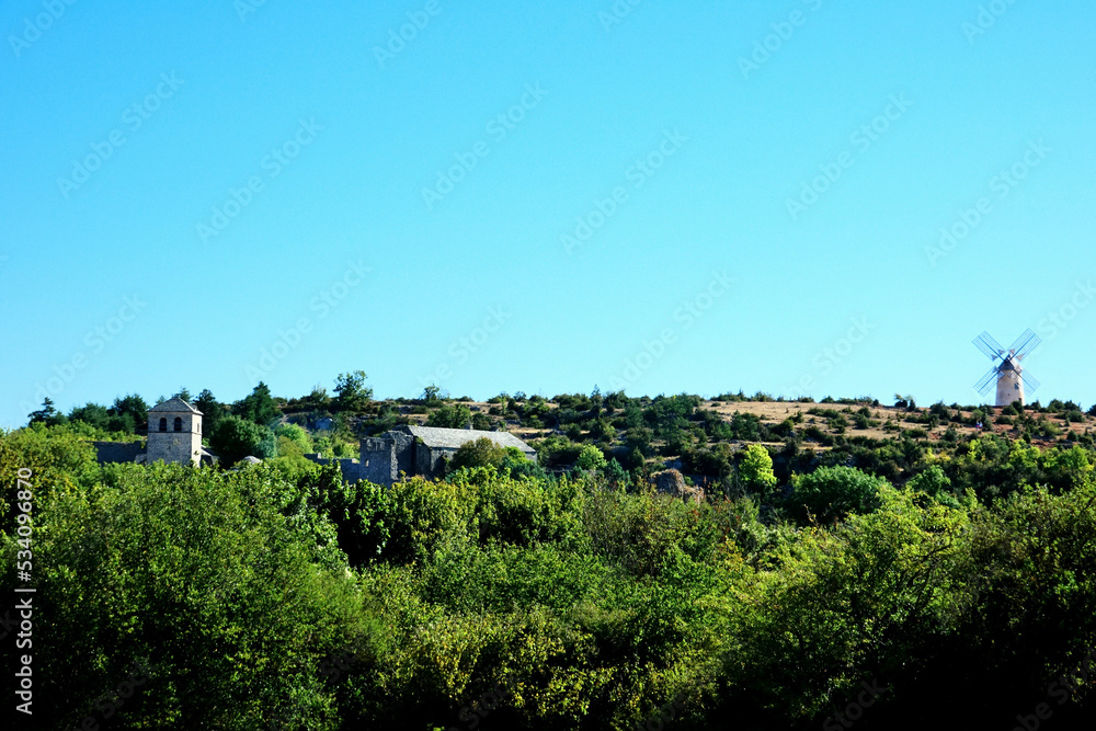 Fototapeta premium La couvertoirade , fortified city of France