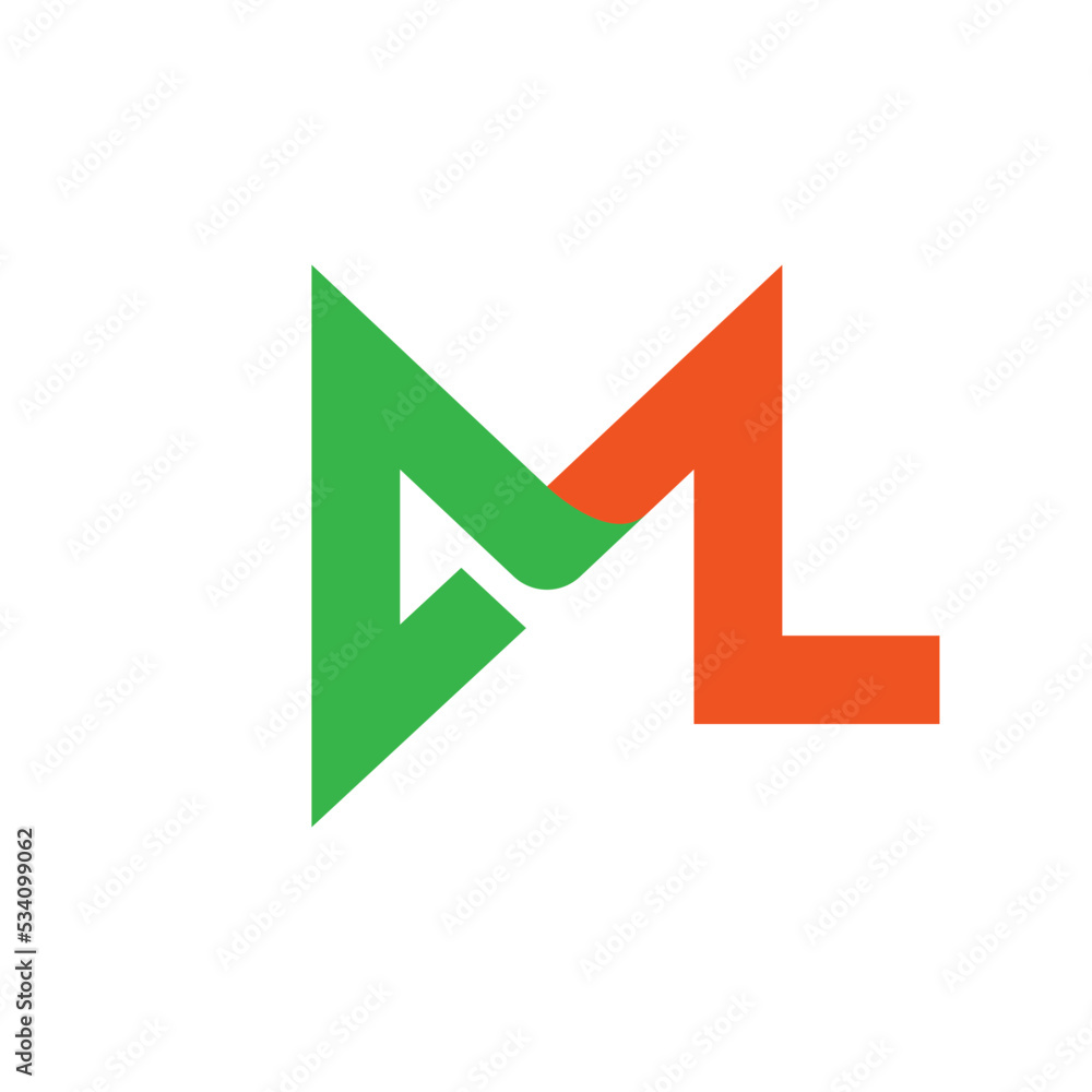 M or DML Letter icon Vector Illustration design M or DML Letter icon Vector Illustration design