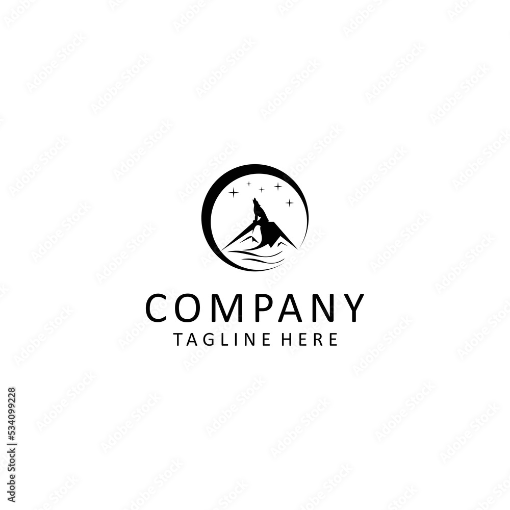 Peak logo design icon tamplate Peak logo design icon tamplate