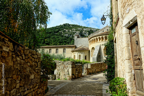 Fototapeta Naklejka Na Ścianę i Meble -  St Guilhem le désert, Village of France