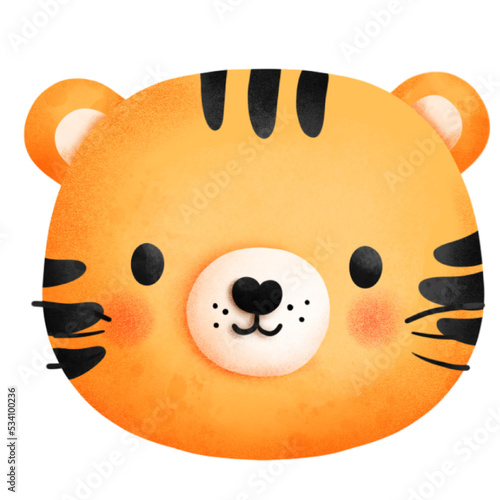 Fényképezés cute tiger face