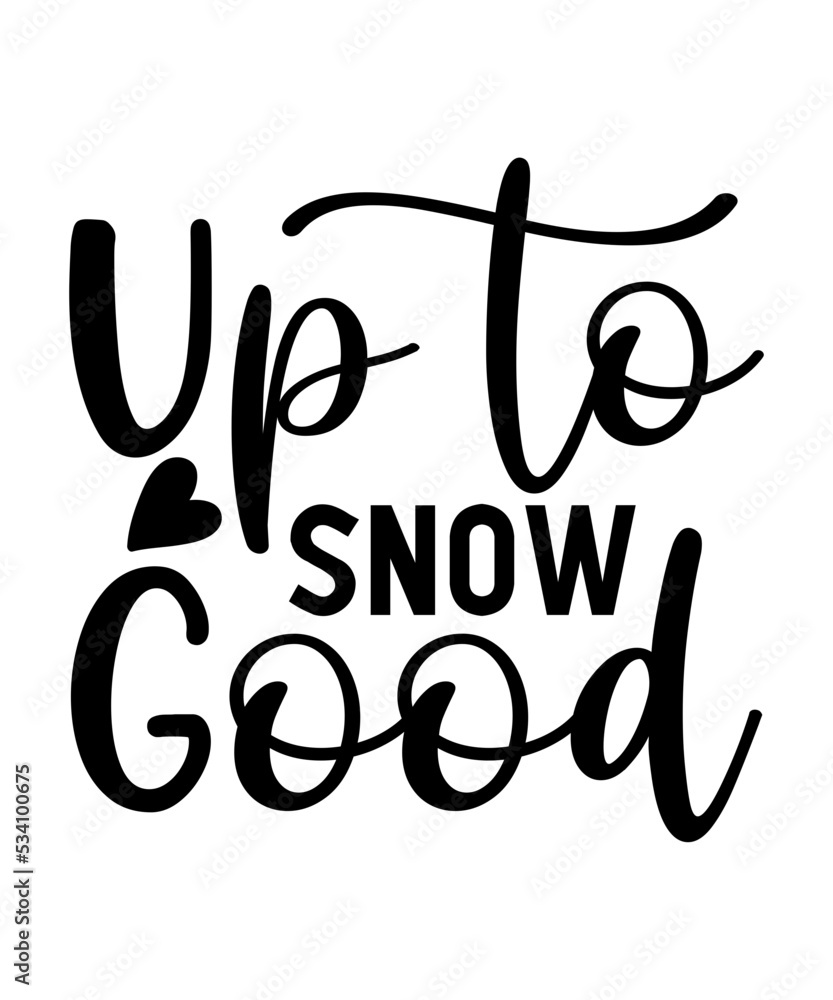 Obraz premium Winter SVG Design