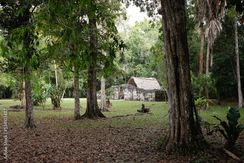 Obraz na płótnie Tempel in Guatemala w salonie