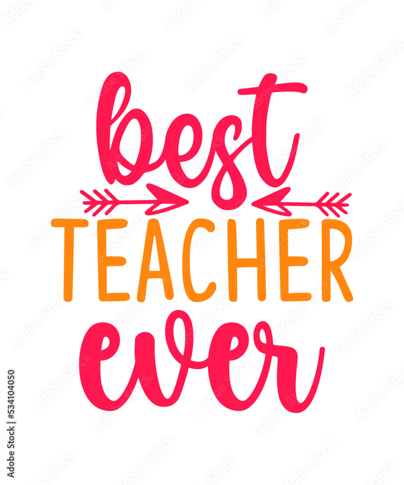 Teacher SVG Design