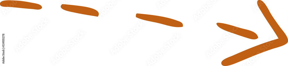Hand drawn arrow. Decorative elements Hand drawn arrow. Decorative elements