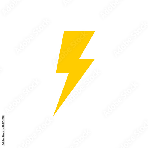 electric lighting icon symbol vector stock illustration