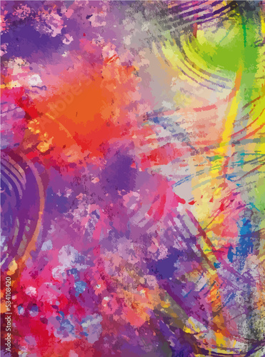 abstract colorful background © Ricardo