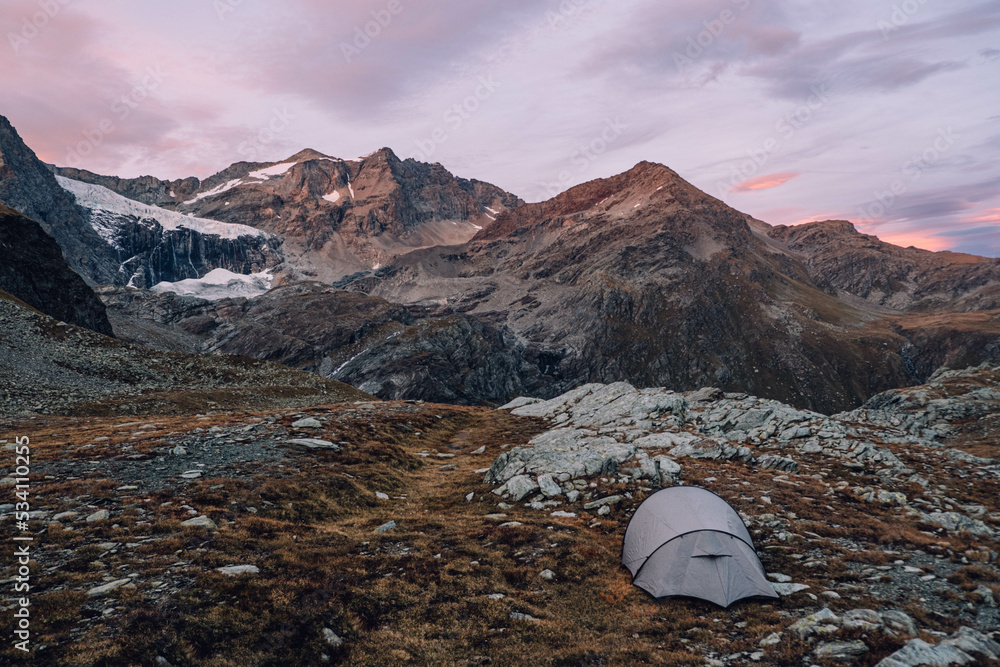Berglandschaft in den Alpen