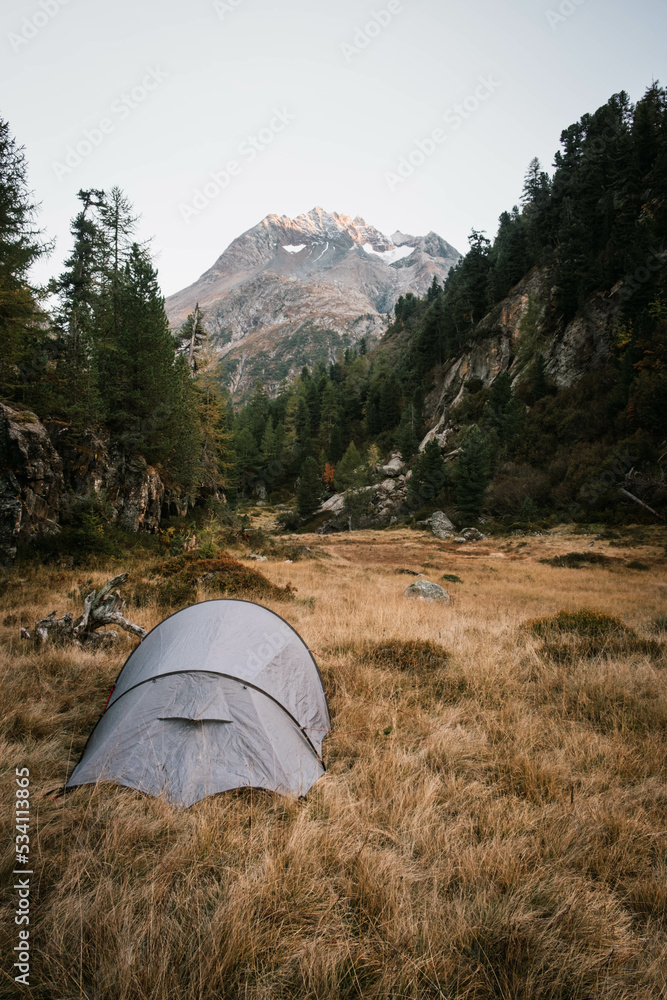 Berglandschaft in den Alpen