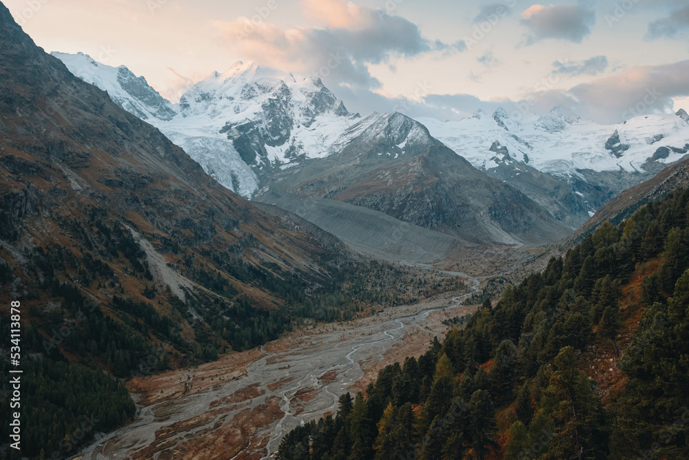Berglandschaft in den Alpen