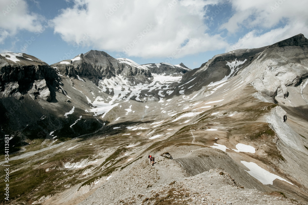 Berglandschaft in den Alpen
