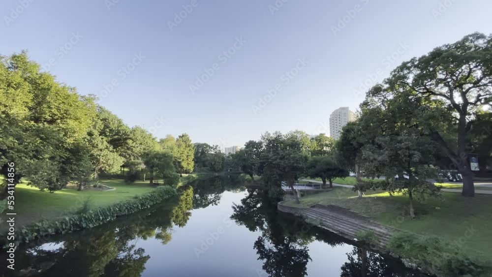 Trees reflecting on a River Dallas Trees reflecting on a River Dallas