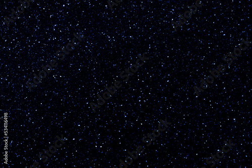 Fototapeta Naklejka Na Ścianę i Meble -  Starry night sky. Galaxy space background. Glowing stars in space. Dark blue night sky with stars. 