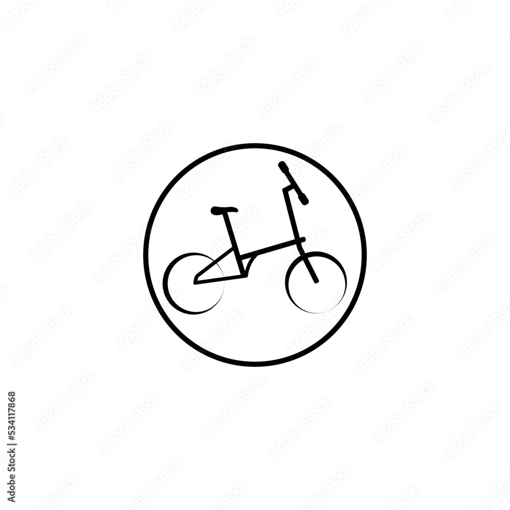 bicycle icon illustration vector bicycle icon illustration vector