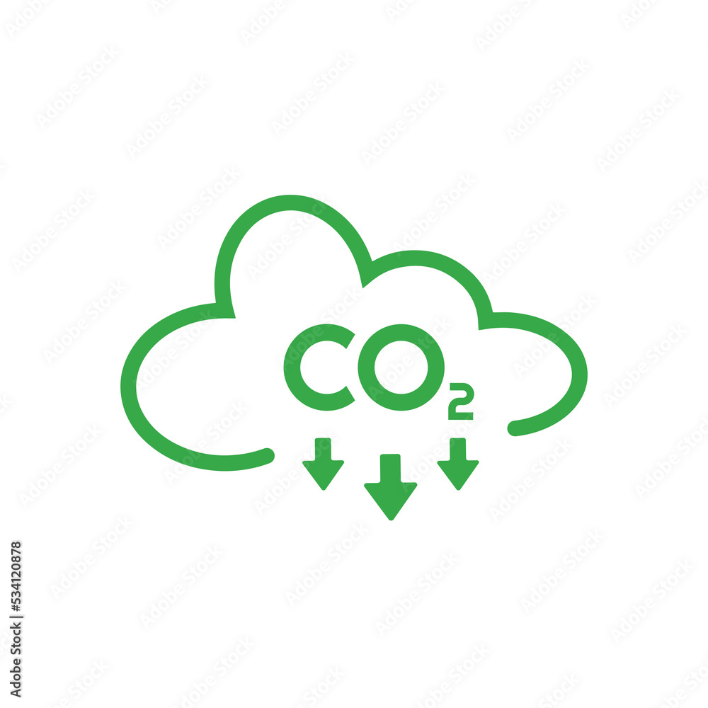 reducing CO2 emissions to stop climate change. green energy background reducing CO2 emissions to stop climate change. green energy background