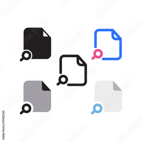 Search File Icon Pack Version