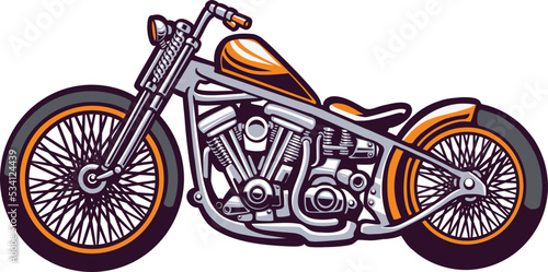 chopper motorcycle