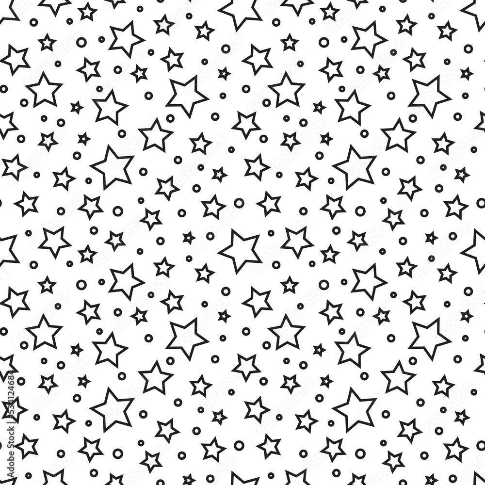 seamless background of stars seamless background of stars