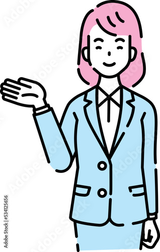 人物イラスト　線画
