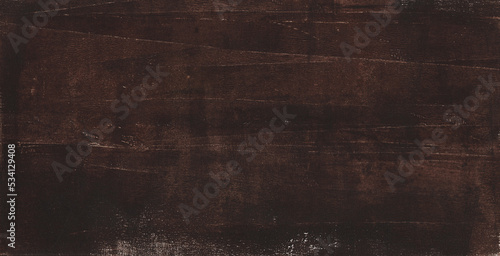 Abstract background. Versatile artistic image for creative design projects: posters, banners, cards, magazines, prints, brochures, wallpapers. Dark brown acrylic on paper.