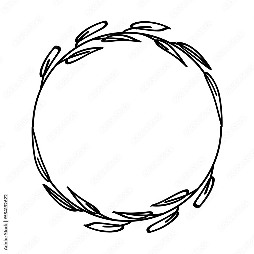 Circle Wreath Frame
