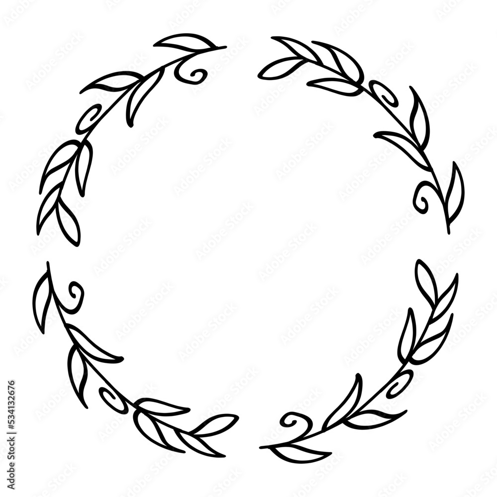 Circle Wreath Frame Circle Wreath Frame