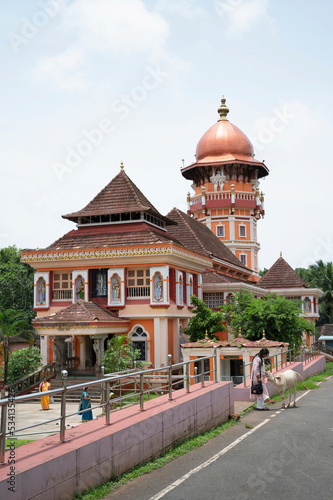 Shri Shantadurga Kunkalikarin Temple,one of the oldest temples of Goa. dedicated to Goddess Shri Shantadurga, Fatorpa, Quepem Taluka, Goa