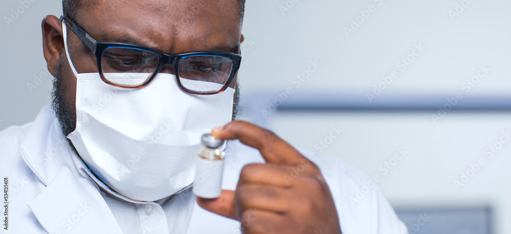 Monkeypox Research Laboratory. Professional Workers of a Modern Futuristic Lab. Monkey Pox Experiments in Clinic Hospital. Science and Modern Technology Concept. Monkeypox Research Laboratory. Professional Workers of a Modern Futuristic Lab. Monkey Pox Experiments in Clinic Hospital. Science and Modern Technology Concept.