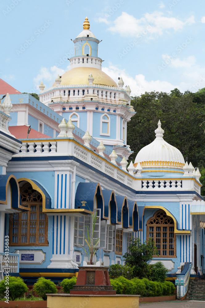 Shri Mangeshi Temple complex, it is the Kuldeva of Goud Saraswat Brahman, located in Mangeshi village, Priol, Ponda, Goa