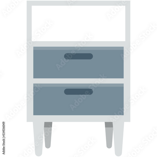 Drawers Vector Icon 