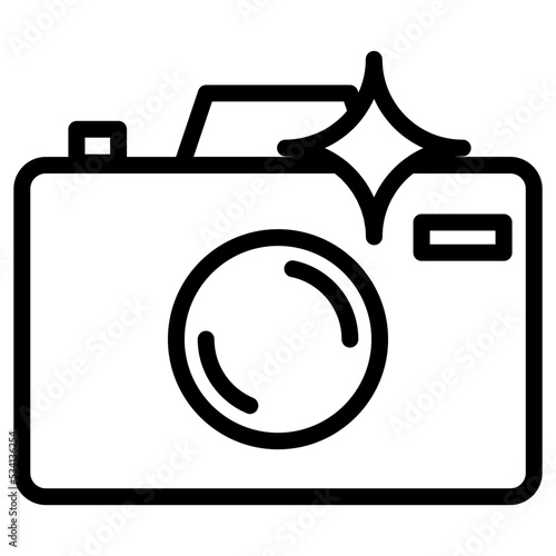 camera flash icon