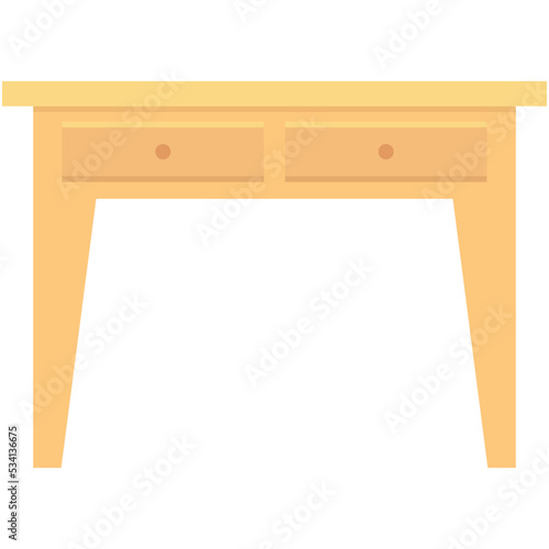 Desk Vector Icon