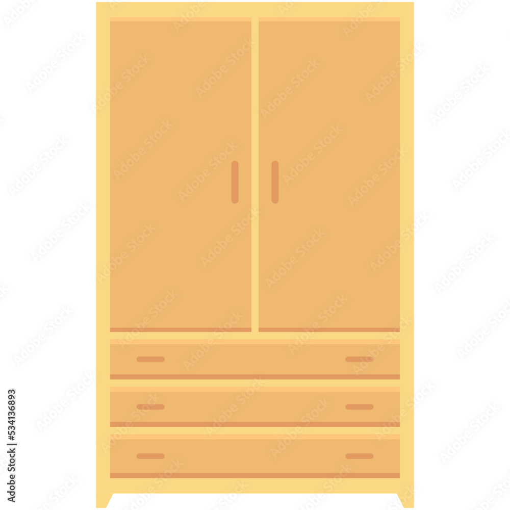 Cupboard Vector Icon