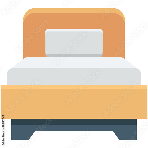 Bed Vector Icon 