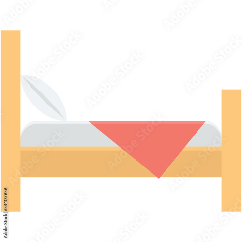 Bed Vector Icon 