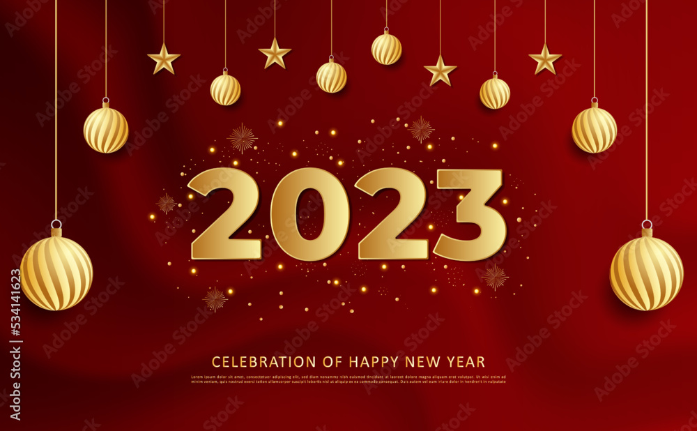 celebration of happy new year design background gradient waving background celebration of happy new year design background gradient waving background