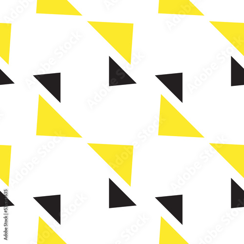 Seamless geometric of triangles. Vector illustration.