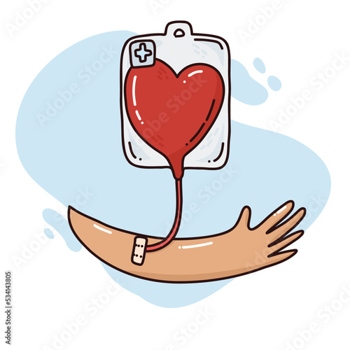 blood donor day art