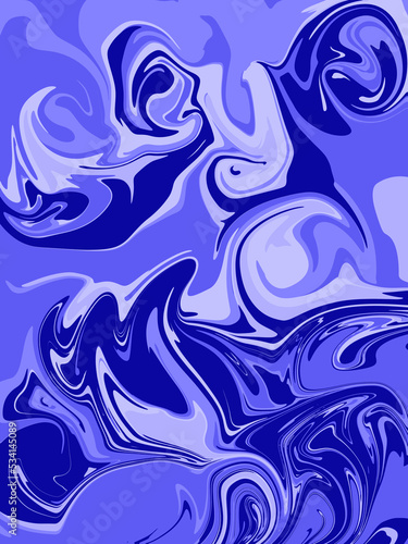 Abstract monochrome dark blue background for design and decor. Vertical composition of the illustration