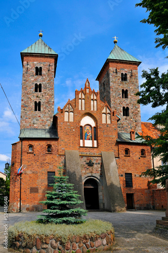 Basilica of Our Lady of Consolation in Czerwinsk over Vistula, Masovian Voivodeship, Poland.