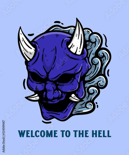 oni demon japon japanese evil design
