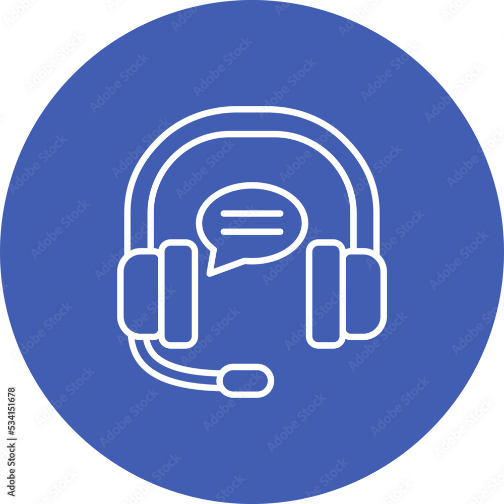 Live Chat Multicolor Circle Line Inverted Icon Live Chat Multicolor Circle Line Inverted Icon