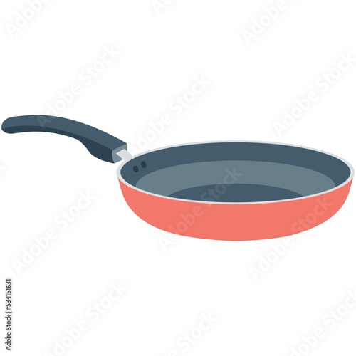 Fry pan Vector Icon