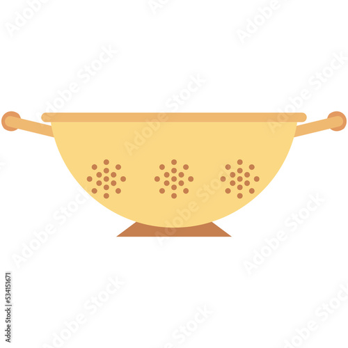 Colander Vector Icon