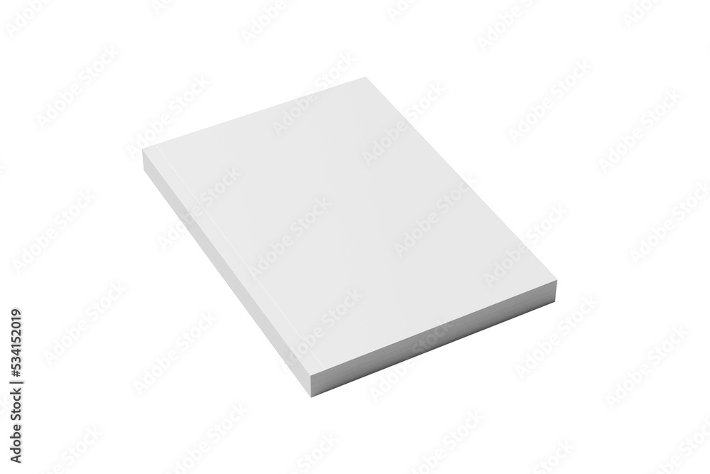 Book Cover Mockup Blank White Paper PNG Book Cover Mockup Blank White Paper PNG