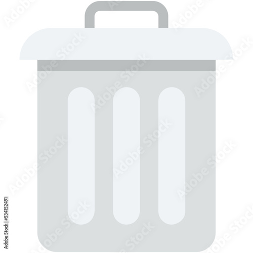 Dustbin Vector Icon 