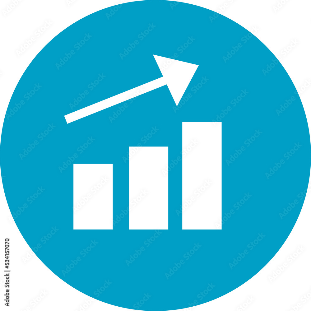 Graph Icon for Decoration