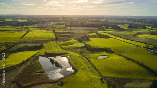 green field in denmark