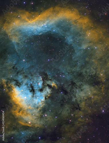 Sh2-171,NGC7822 in the constellation Cepheus