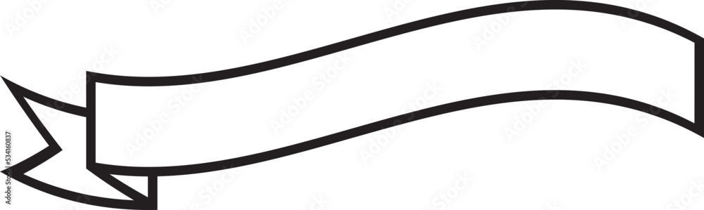 Ribbon Line Doodle Ribbon Line Doodle